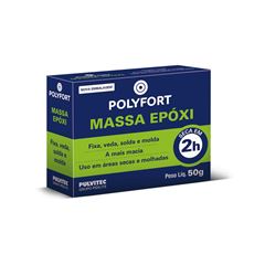 MASSA EPOXI POLYEPOX 50G DA004 PULVITEC