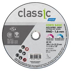 DISCO CORTE FERRO/INOX 7 AR101 1.6 CLASSIC BASIC NORTON - FL